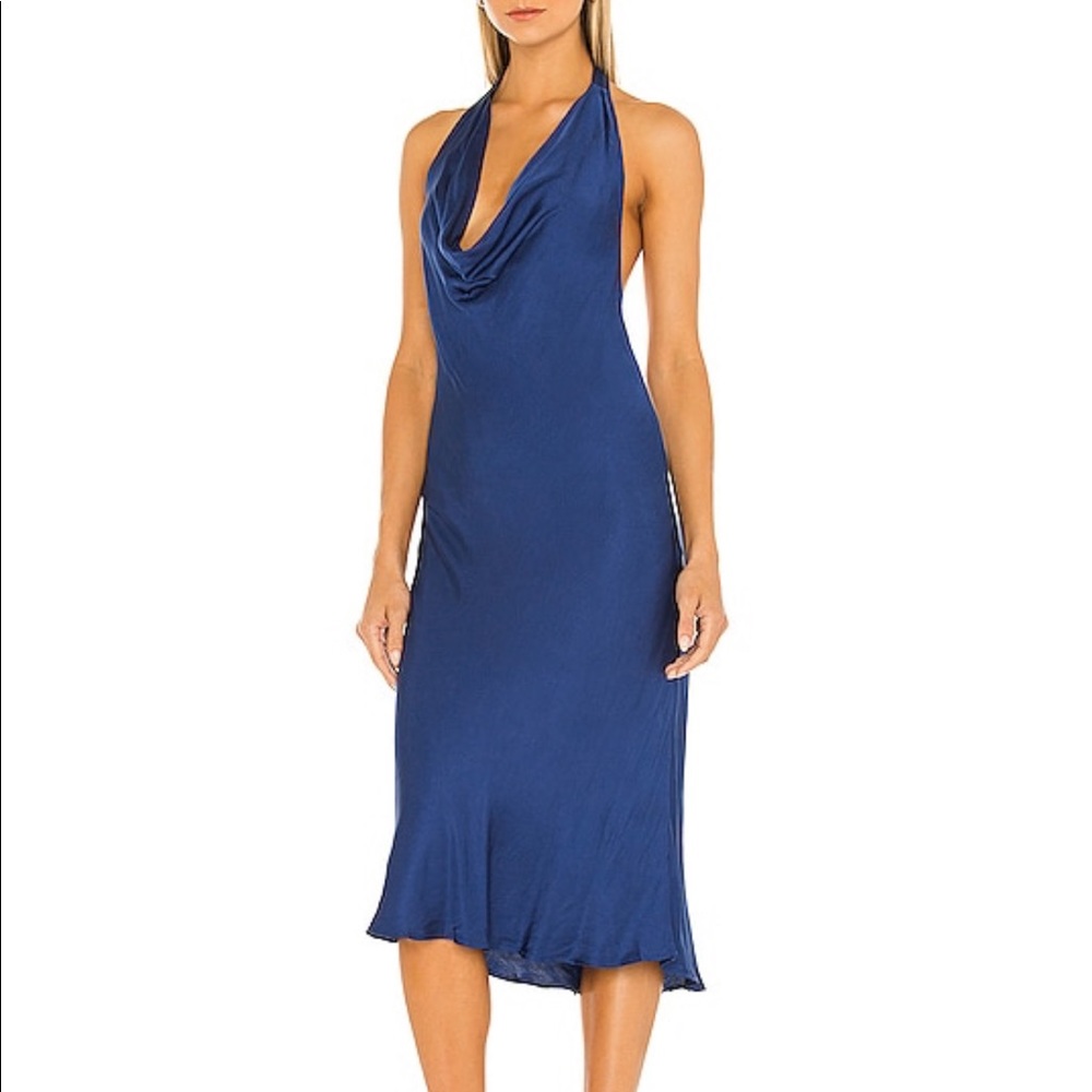 Rebel Halter Slip Dress